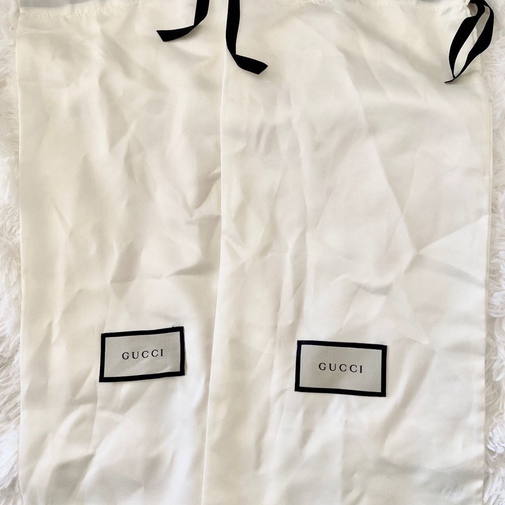 Gucci shoe dust bag protector